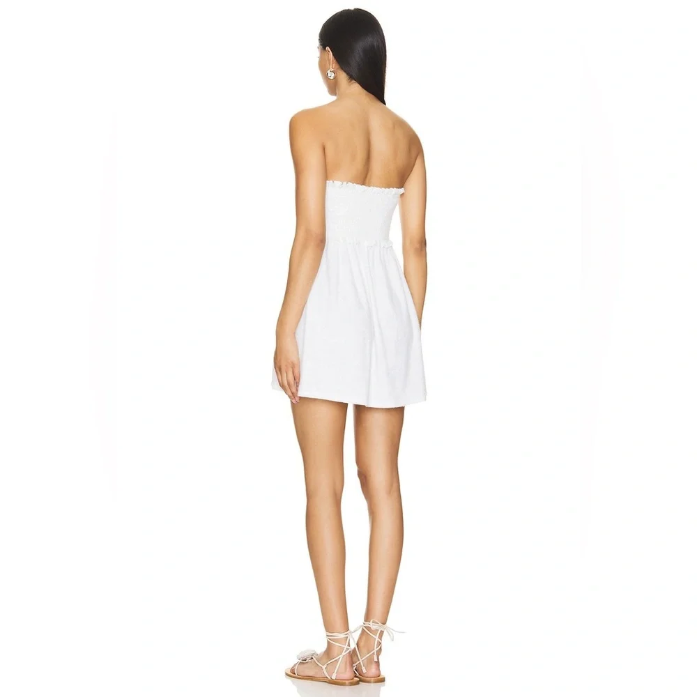 NWT- Lovers & Friends White Strapless NIKKI MINI DRESS Size: XL